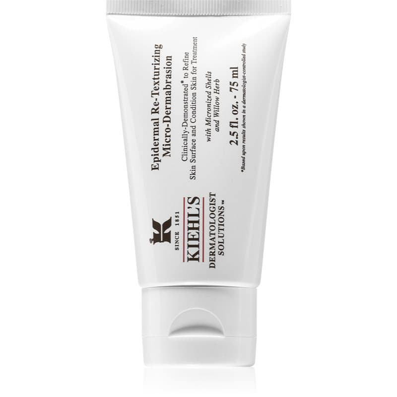 Kiehl's Dermatologist Solutions Epidermal Re-Texturizing Micro-Dermabrasion Peeling  voor Alle Huidtypen Zelfs Gevoelige Huid 75 ml