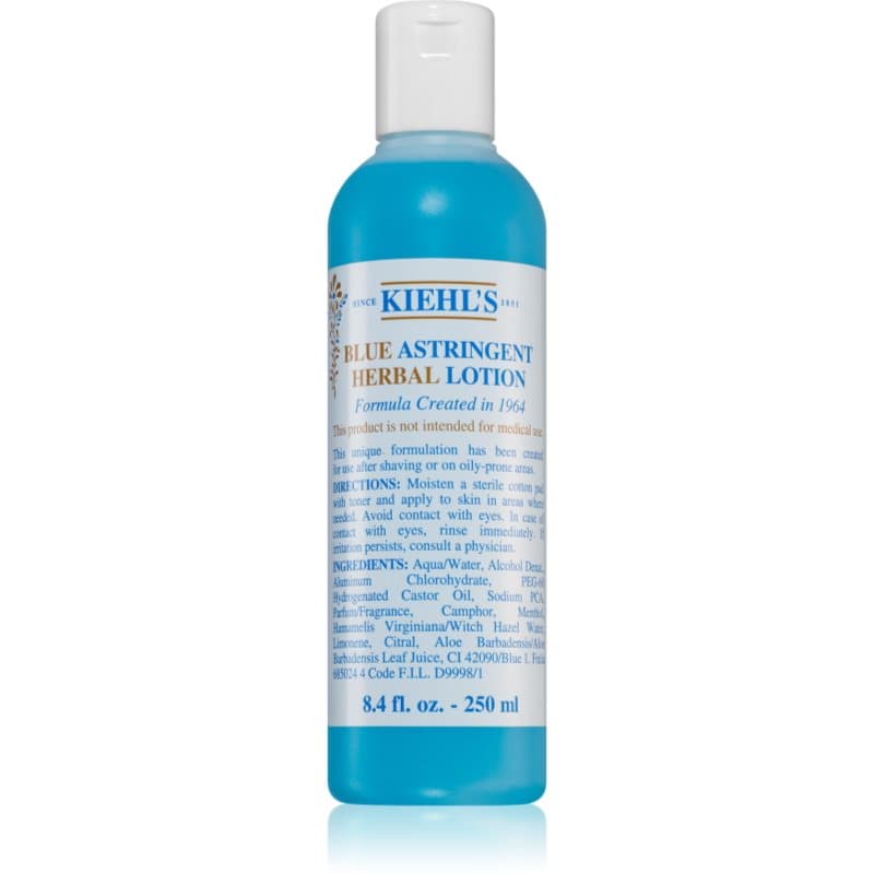 Kiehl's Blue Herbal Astringent Lotion Tonic voor Vette en Problematische Huid voor Vrouwen 250 ml