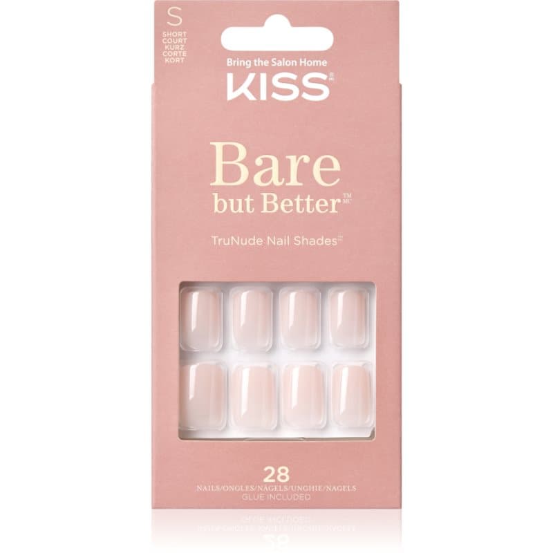 KISS Bare But Better Short valse nagels 28 st