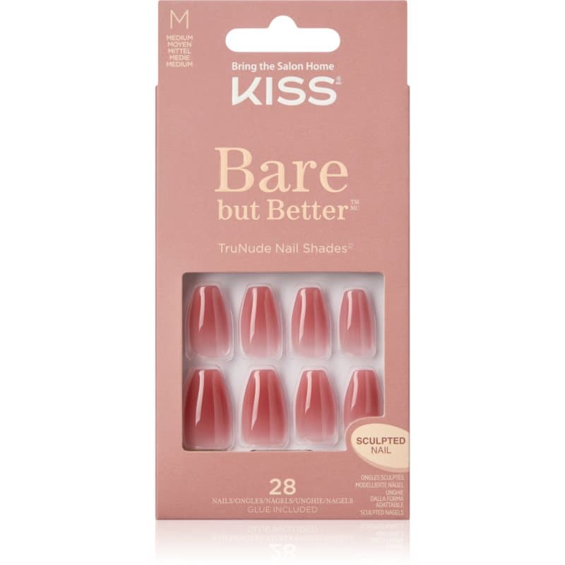 KISS Bare But Better Medium valse nagels 28 st
