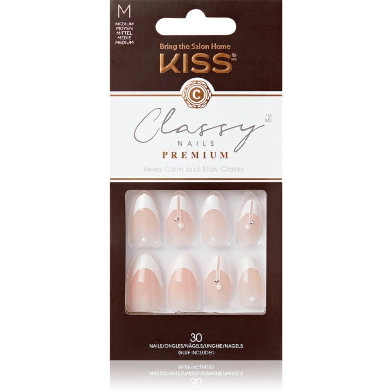 KISS Classy Nails Premium valse nagels Highlights 30 st