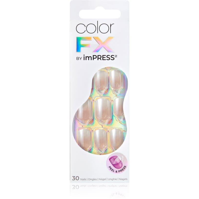 KISS Color FX im Press valse nagels zelfklevend Connection 30 st