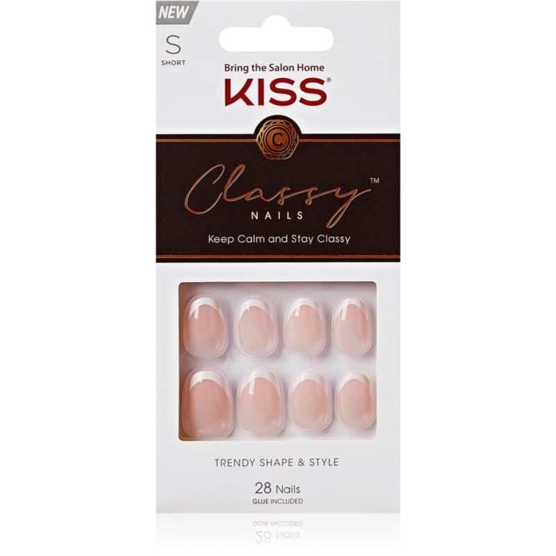 KISS Classy Nails Keep Calm and Stay Classy valse nagels 28 st