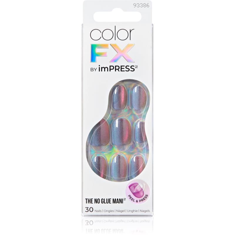 KISS Color FX im Press valse nagels zelfklevend Fly Up 30 st