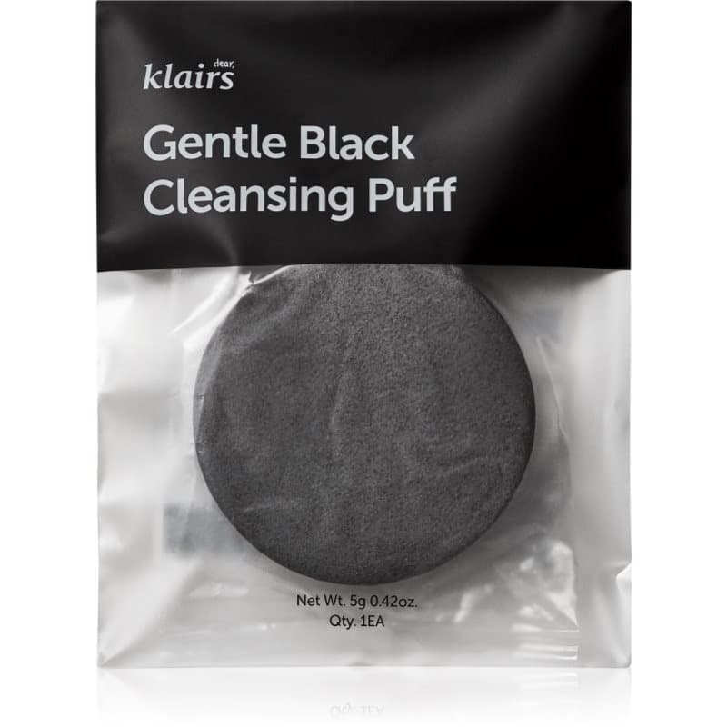 Klairs Gentle Black Cleansing Puff Reinigings Sponsje voor het Gezicht 1 st