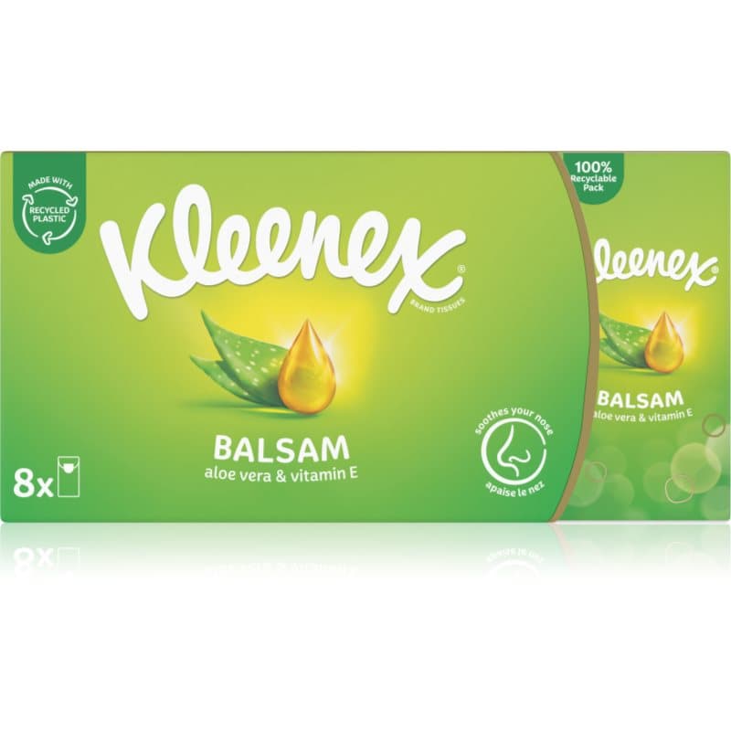 Kleenex Balsam BalmCare papieren zakdoekjes 8x9 st