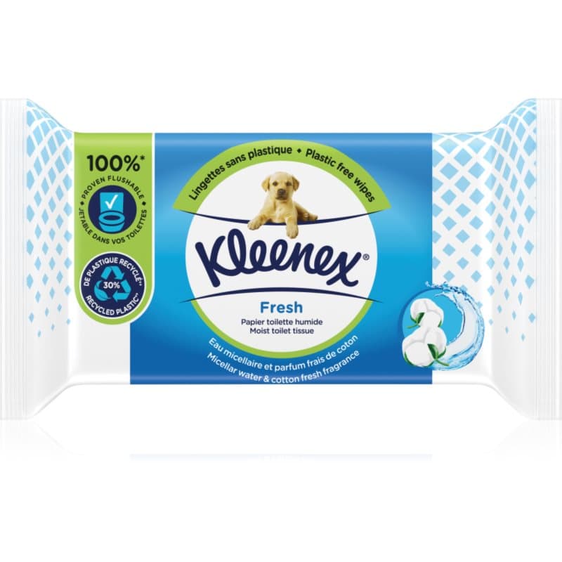 Kleenex Fresh vochtig toiletpapier 42 st