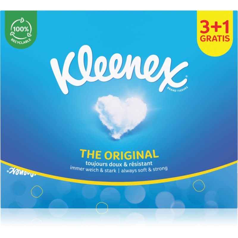 Kleenex Original Box papieren zakdoekjes 3+1 72 st