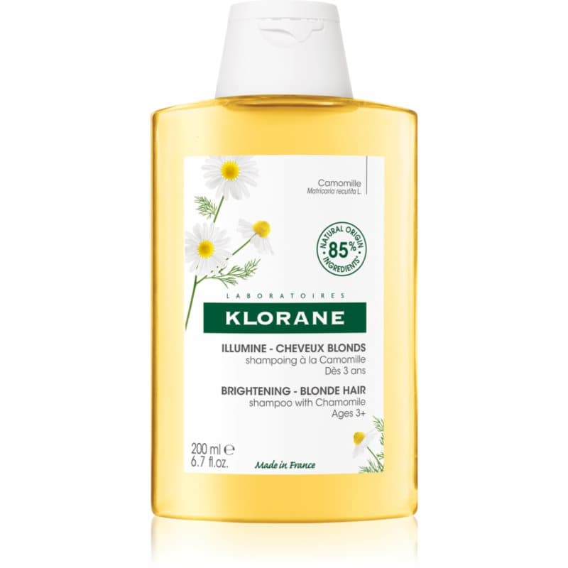 Klorane Chamomile Shampoo voor Blond Haar 200 ml