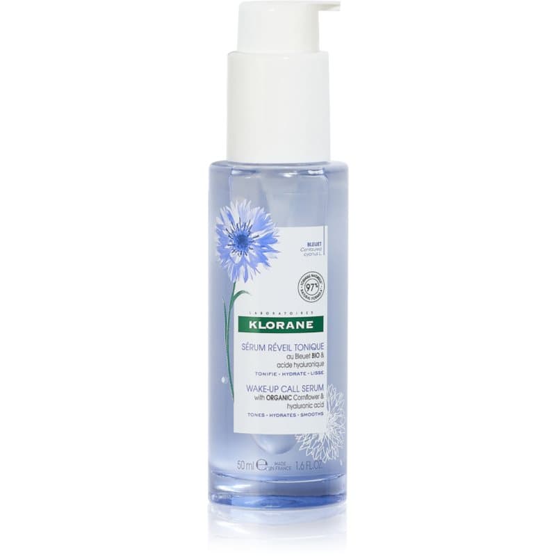 Klorane Cornflower Organic actieve serum voor verheldering en egalisatie 50 ml