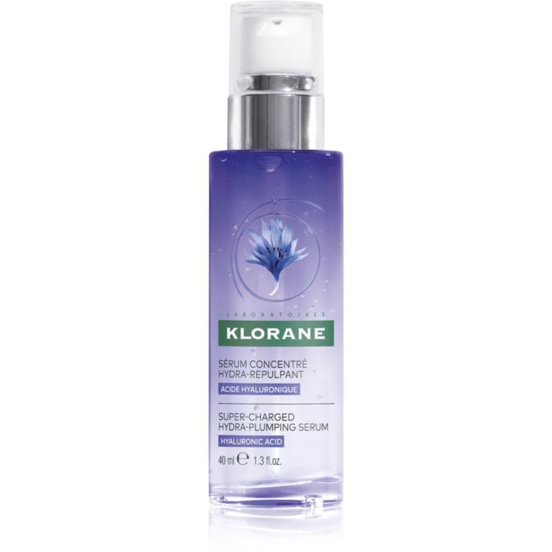 Klorane Cornflower Super-Charged Hydra-Plumping Serum actieve serum voor verheldering en egalisatie 40 ml