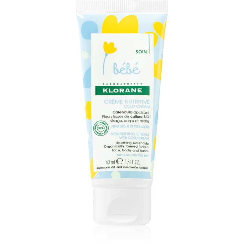 Klorane Bébé Nutrition Voedende Crème  voor Kinderen 40 ml