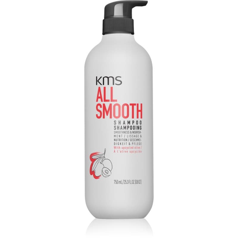 KMS All Smooth Shampoo Gladmakende Shampoo voor Sterk, Ruw en Droog Haar 750 ml