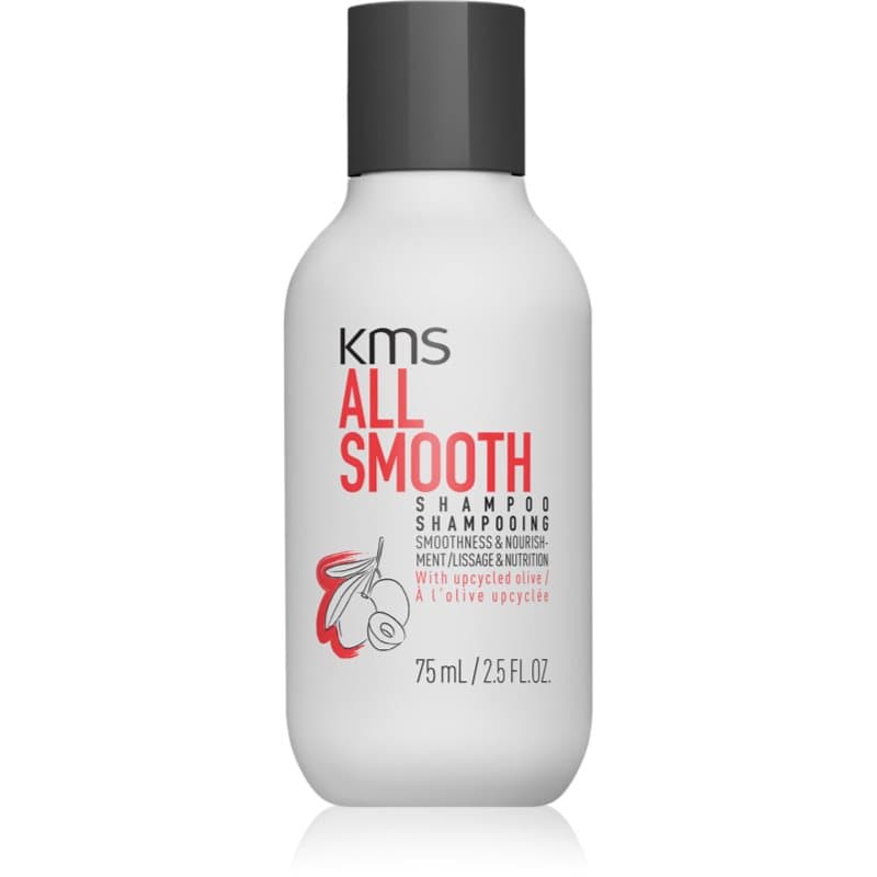 KMS All Smooth Shampoo Gladmakende Shampoo voor Sterk, Ruw en Droog Haar 75 ml
