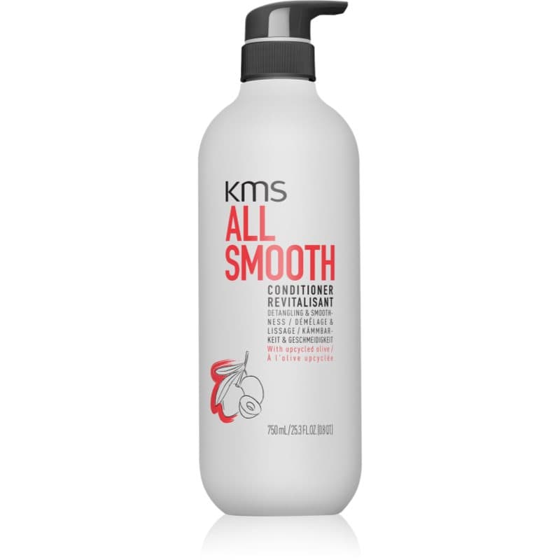 KMS All Smooth Conditioner Gladmakende Conditioner voor Sterk, Ruw en Droog Haar 750 ml