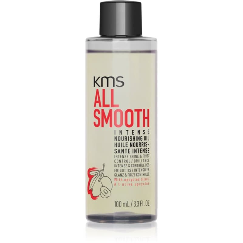 KMS All Smooth Intense nourishing Oil intensief voedende olie tegen Kroes Haar 100 ml