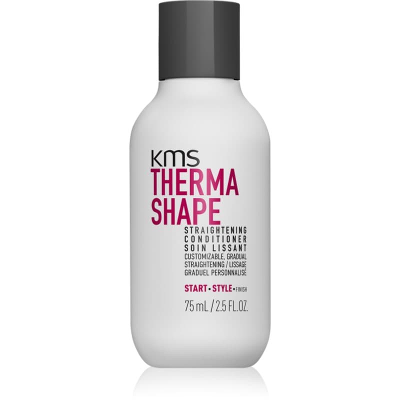 KMS Thermashape Straightening Conditioner Diepe Voedende Conditioner voor Belast Haar door Warmte 75 ml