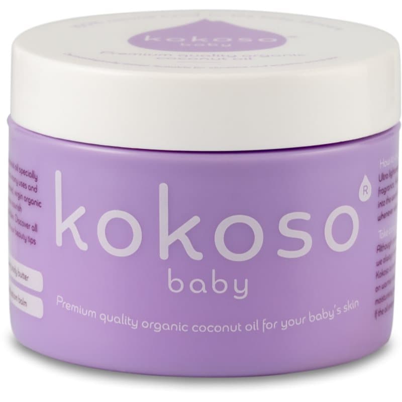 Kokoso Baby Kids Bio Kokosolie voor de gevoelige huid voor Kinderen vanaf Geboorte 70 g