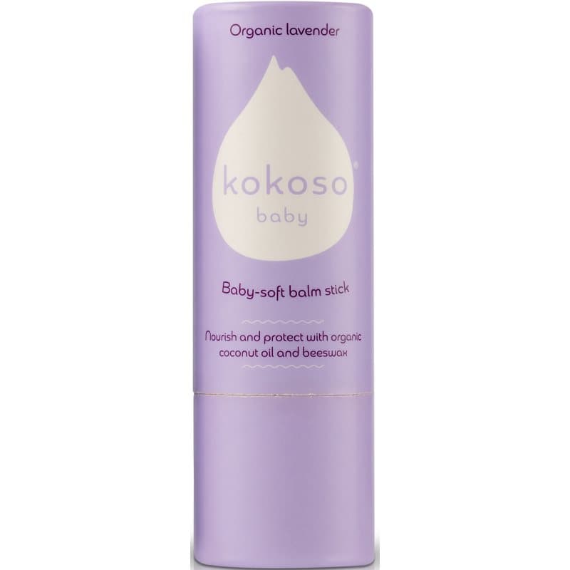 Kokoso Baby Kids multifunctionele balsem voor Droge tot Atopie Huid Levander 13 g