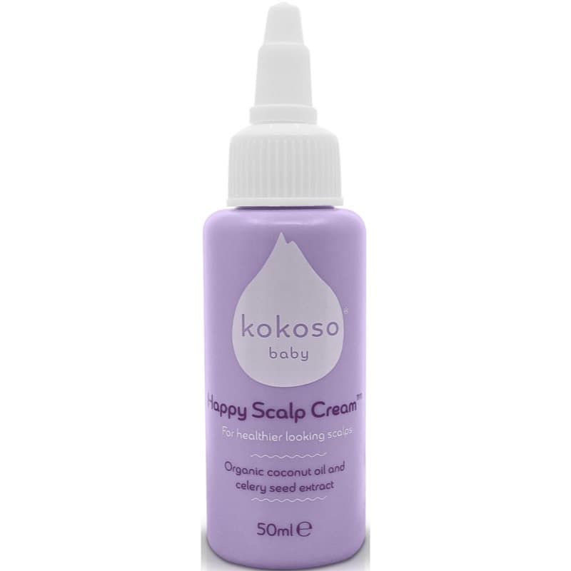 Kokoso Baby Happy Scalp Cream Crème voor Kinderen voor Haarschilfers 50 ml