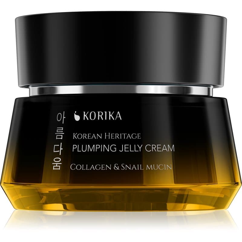 KORIKA Korean Heritage Collagen & Snail Mucin Plumping Jelly Cream Verjongende Crème met Collageen 50 ml