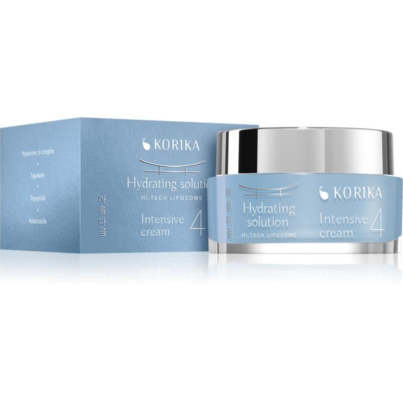KORIKA HI-TECH LIPOSOME Hydrating solution Intensive cream intensief hydraterende crème 50 ml