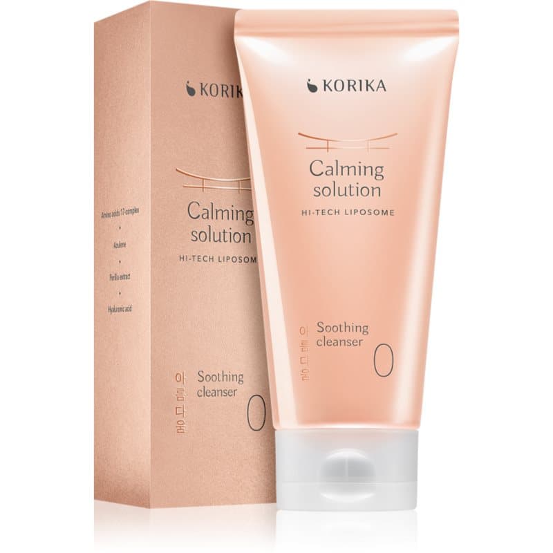 KORIKA HI-TECH LIPOSOME Calming solution Soothing cleanser Kalmerende Reinigingscrème 150 ml