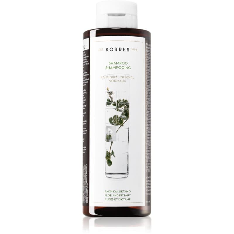 Korres Aloe & Dittany Shampoo voor Normaal Haar 250 ml