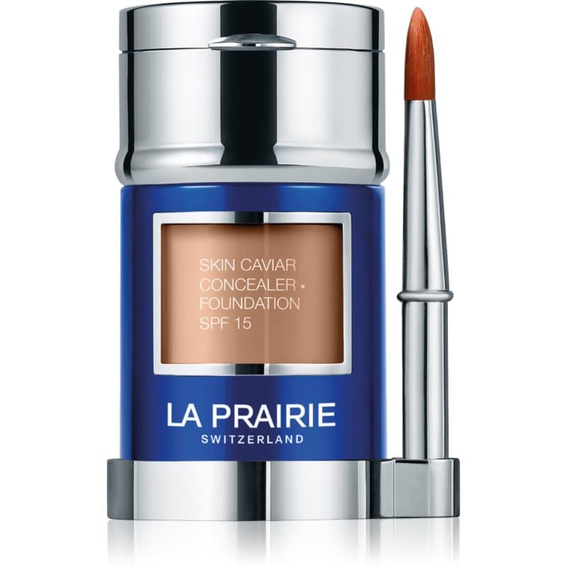 La Prairie Skin Caviar Concealer Foundation Foundation en Concealer SPF 15 Tint NW-40 Almond Beige 30 ml