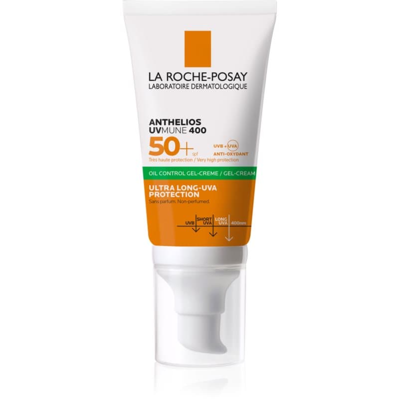 La Roche-Posay Anthelios Oil Control Parfumvrij Matterende Gel-Crème SPF 50+ 50 ml