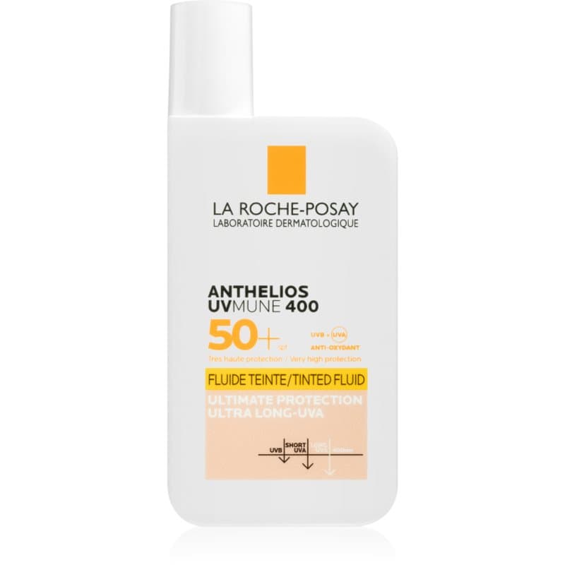 La Roche-Posay Anthelios UVMUNE 400 beschermende, getinte gezichtsfluid SPF 50+ 50 ml