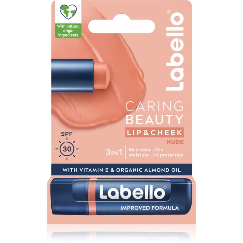 Labello Caring Beauty Getinte Lipbalm Tint Nude 4,8 ml