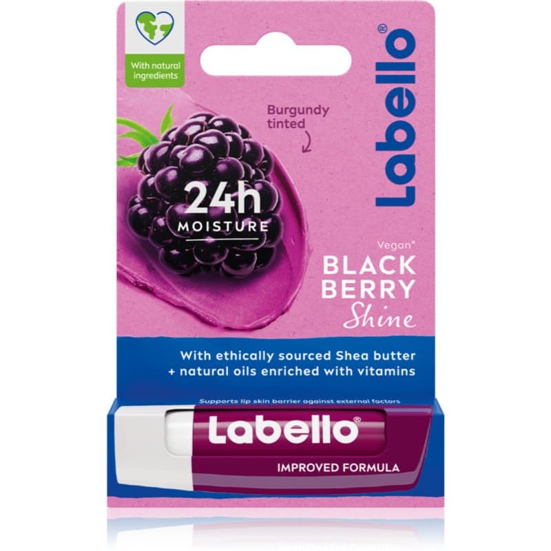 Labello Blackberry Shine Hydraterende Lippenbalsem 4.8 g