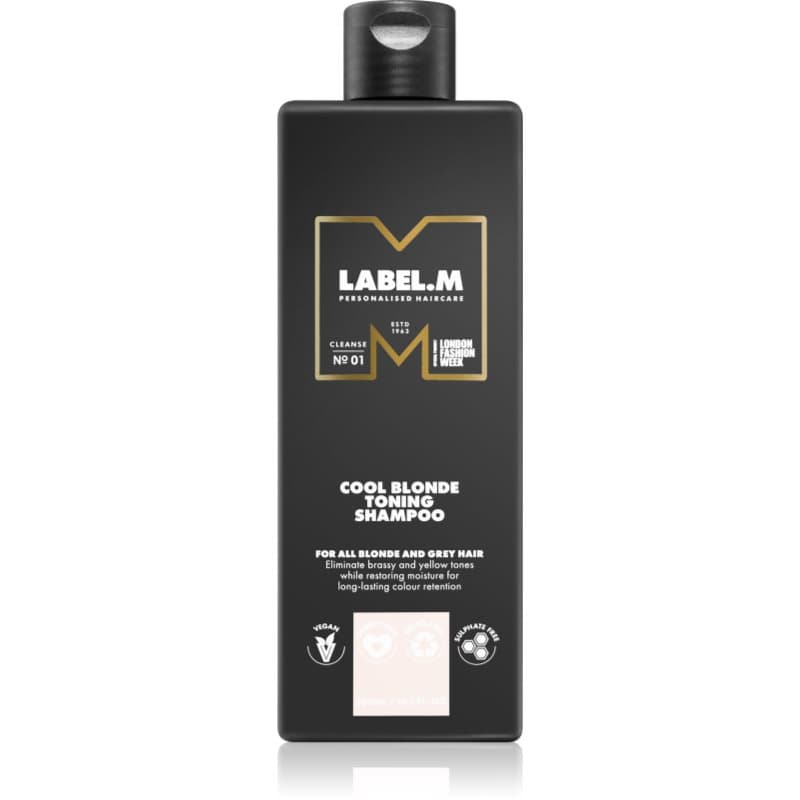 label.m Cool Blonde Shampoo voor Blond Haar 300 ml