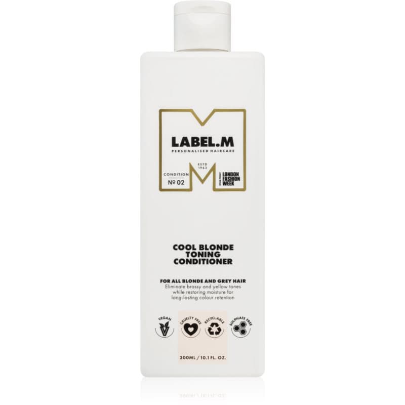 label.m Cool Blonde Conditioner voor Blond Haar 300 ml