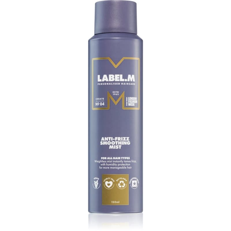 label.m Anti-Frizz Mist voor Onhandelbaar en Pluizig Haar 150 ml