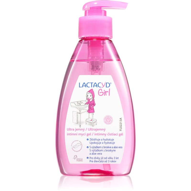 Lactacyd Girl Zachte Reinigingsgel  voor Intieme Hygiëne 200 ml
