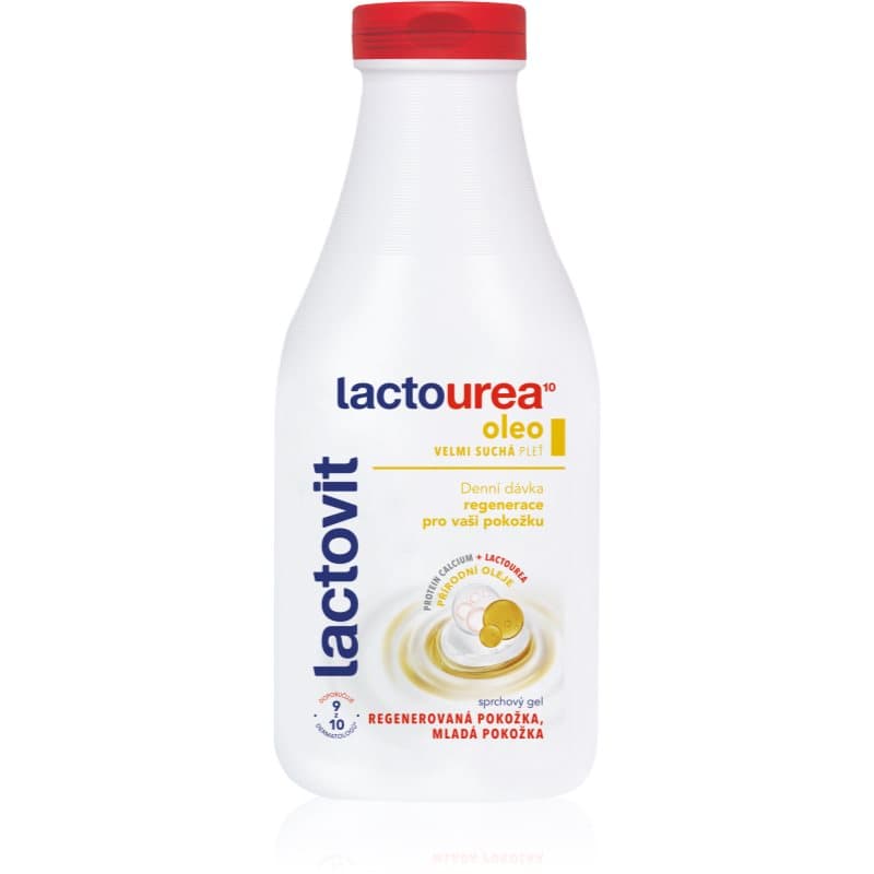 Lactovit LactoUrea Oleo Herstellende Douchegel voor Zeer Droge Huid 500 ml