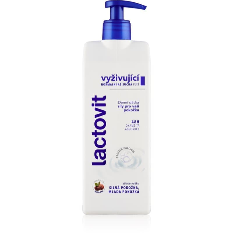 Lactovit Original Voedende Body Milk  met Pompje 400 ml