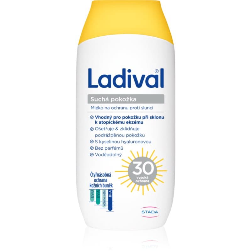 Ladival Dry Skin Beschermende Melk voor bescherming tegen Zonnestraling SPF 30 200 ml