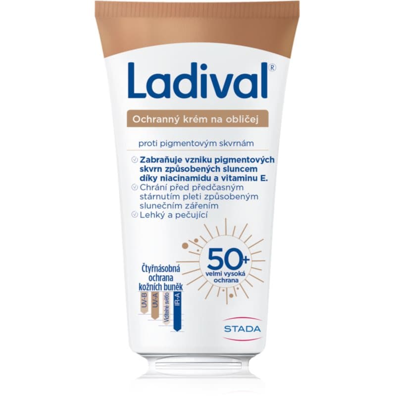 Ladival Anti-Pigment Spots Beschermende Gezichtscrème met VItamine E SPF 50+ 50 ml