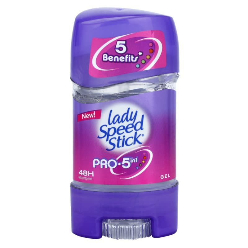 Lady Speed Stick 5 Benefits Anti Transpirant Gel (48h) 65 g