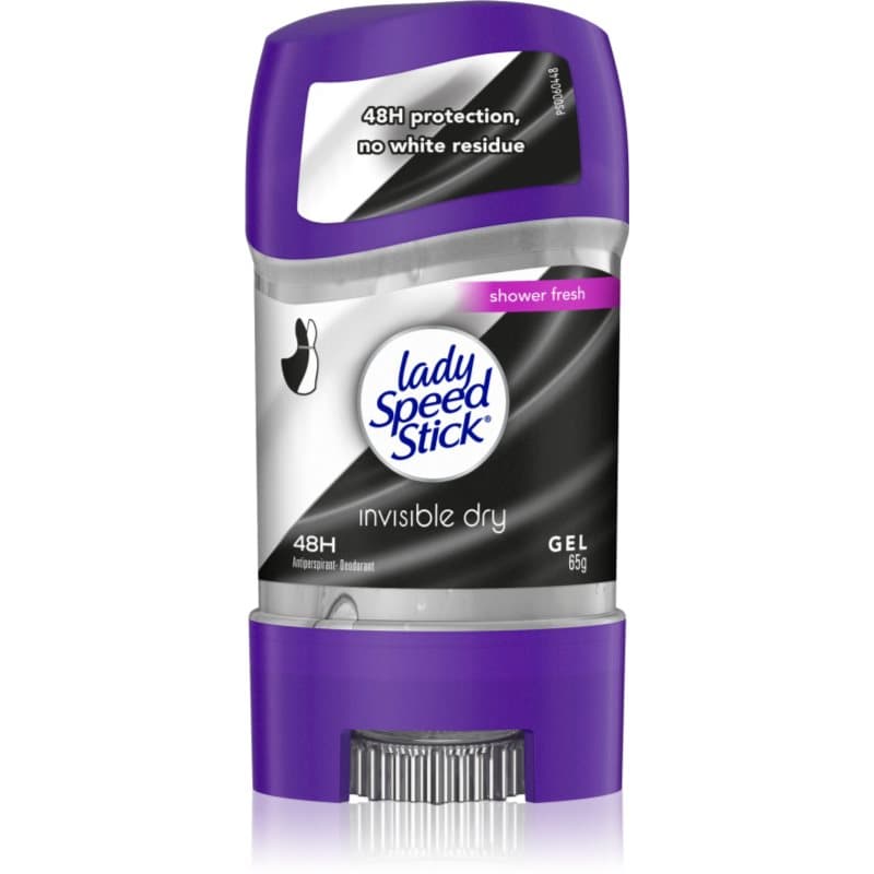 Lady Speed Stick Invisible Dry Anti Transpirant Gel met 48-Uurs Werking voor Vrouwen 65 g