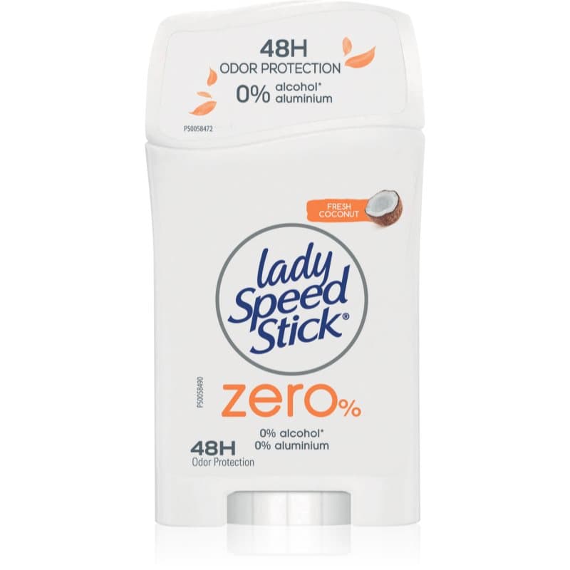Lady Speed Stick Zero Fresh Coconut Deo Stick Zonder Aluminiumzout 40 g