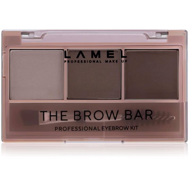 LAMEL BASIC The Brow Bar Palette voor Wenkbrauw Make-up met Borstel #402 4,5 gr