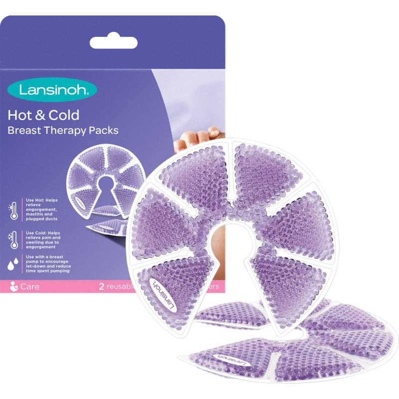 Lansinoh Hot & Cold Breast Therapy Packs Gel Kussentjes voor de borsten 2 st