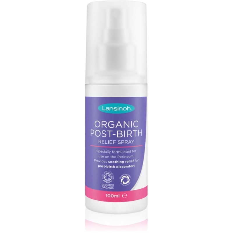 Lansinoh Organic Post-Birth Kalmerende Spray voor moeders 100 ml
