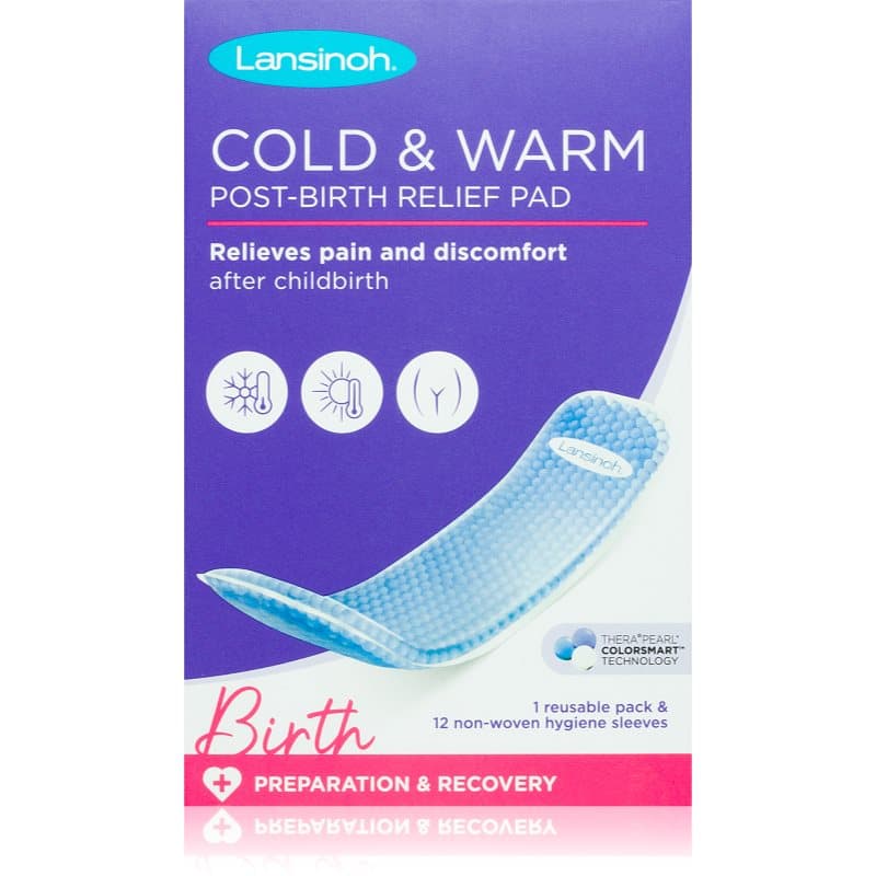 Lansinoh Cold & Warm Post-birth Relief Pad herbruikbaar postpartum kompres 1 st