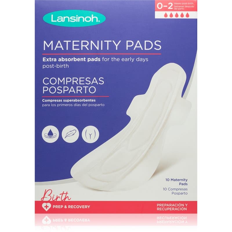Lansinoh Maternity Pads 0-2 weeks kraamverband 10 st