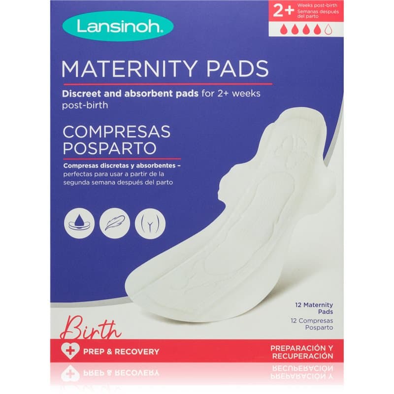 Lansinoh Maternity Pads 2 weeks+ kraamverband 12 st